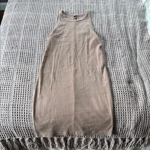 NWOT Old Navy Brown Midi Tank Dress